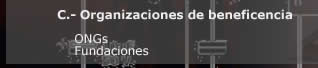 Organizaciones de beneficencia